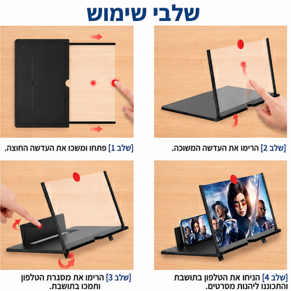 מגדיל מסך לפלאפון