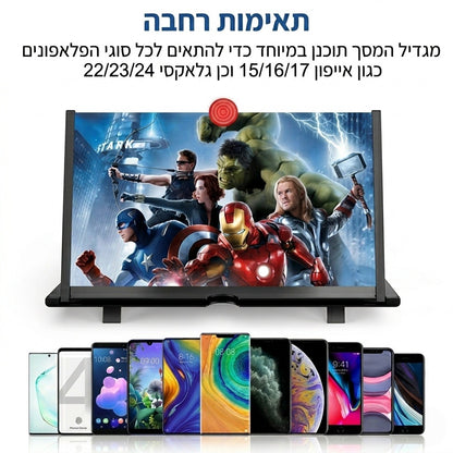 מגדיל מסך לפלאפון